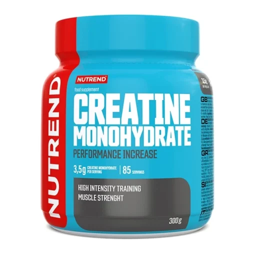creatine monohydrat 2021 300g.jpg پودر کراتین مونوهیدرات ناترند 300 گرم NUTREND CREATINE MONOHYDRATE