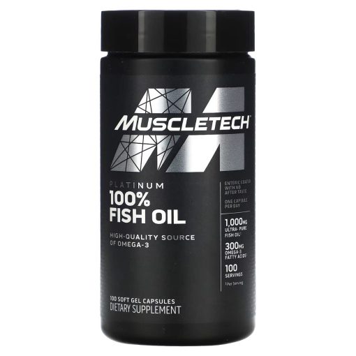 fish oil muscltech روغن ماهی ماسل تک MuscleTech Platinum 100% Fish Oil