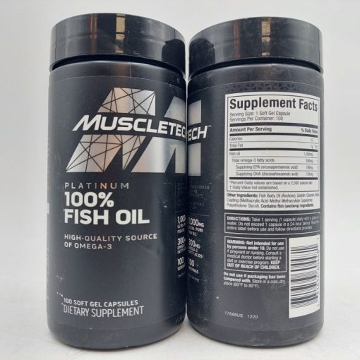 اویل ماسلتک روغن ماهی ماسل تک MuscleTech Platinum 100% Fish Oil