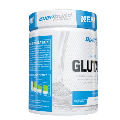 گلوتامین 5000 اوربیلد نوتریشن Everbuild Nutrition Glutamine 5000 300g
