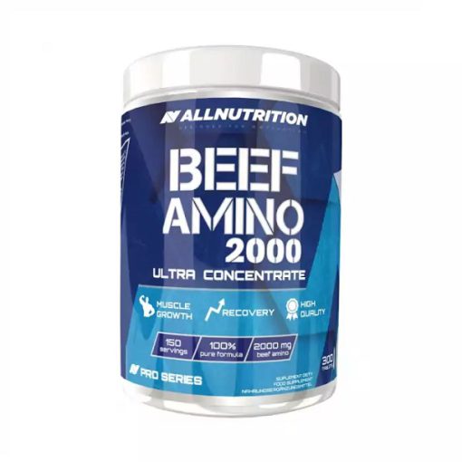 Allnutrition Beef Amino 2000 آمینو بیف 2000 ال ناتریشن 300 تایی ALLNUTRITION Beef Amino 2000