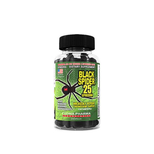 BLACK SPIDER 25 بلک اسپایدر Cloma Pharma Black Spider 25