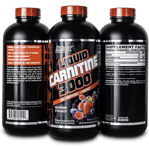 ال کارنیتین مایع 3000 ناترکس  NUTREX Liquid Carnitine 3000