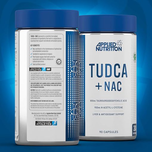 پاک کننده کبد اپلاید Applied Nutrition TUDCA + NAC